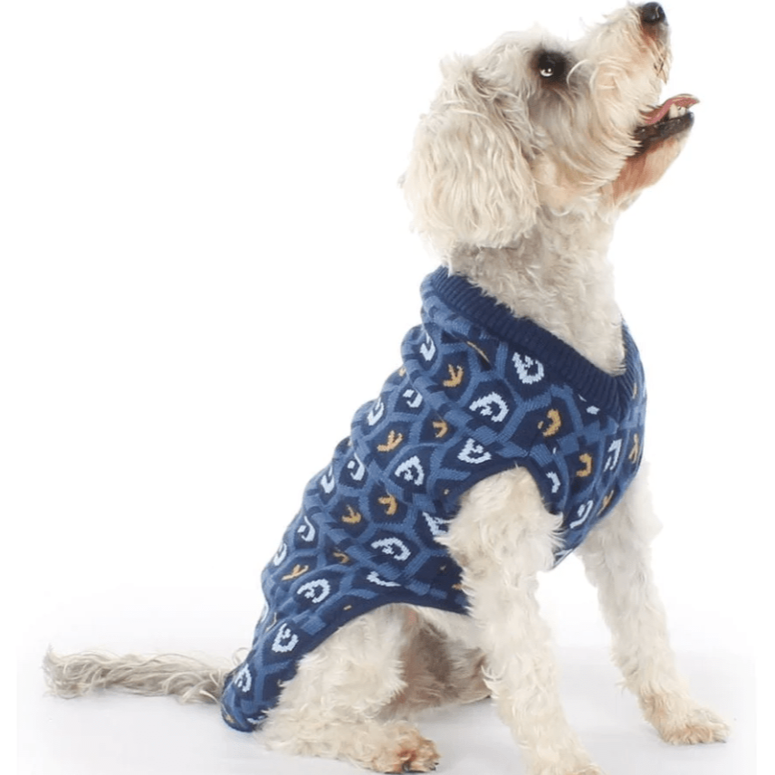 Hanukkah Dreidel Dog Sweater by Tipsy Elves