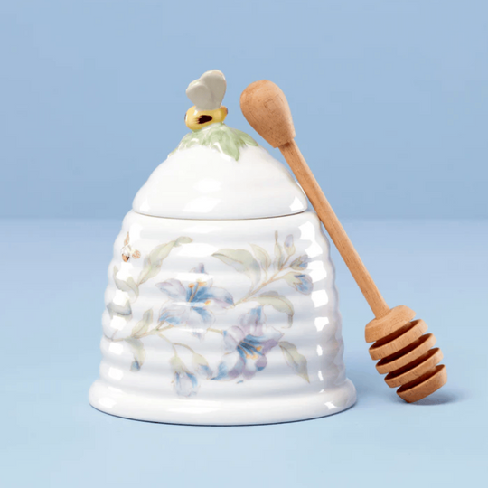 Butterfly Meadow Honey Jar by Lenox