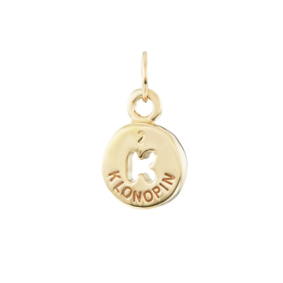 Mad Fine Necklaces No Chain Klonopin Necklace by Mad Fine - 14k Solid Gold