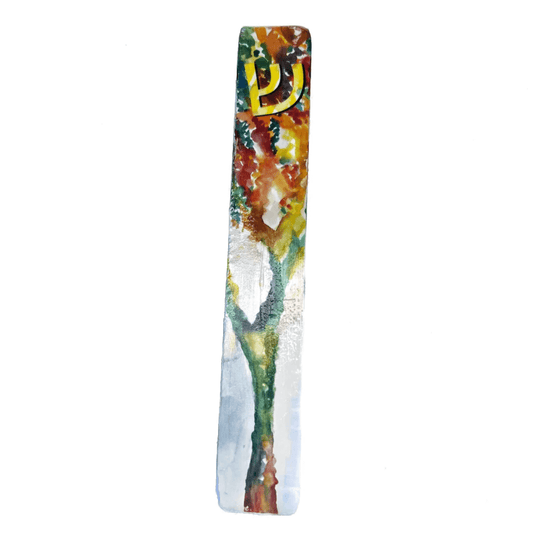 Tree of Life Mezuzah by Anna Abramzon
