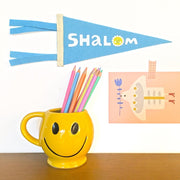 Suzy Ultman Wall Art Shalom Pennant