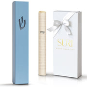 SURI Mezuzahs Cornflower Blue Sweetheart Mezuzah Case
