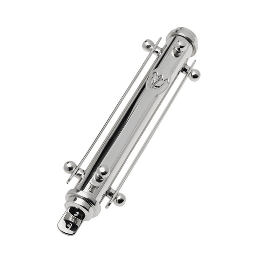 Nickel-Plated Suspension Mezuzah