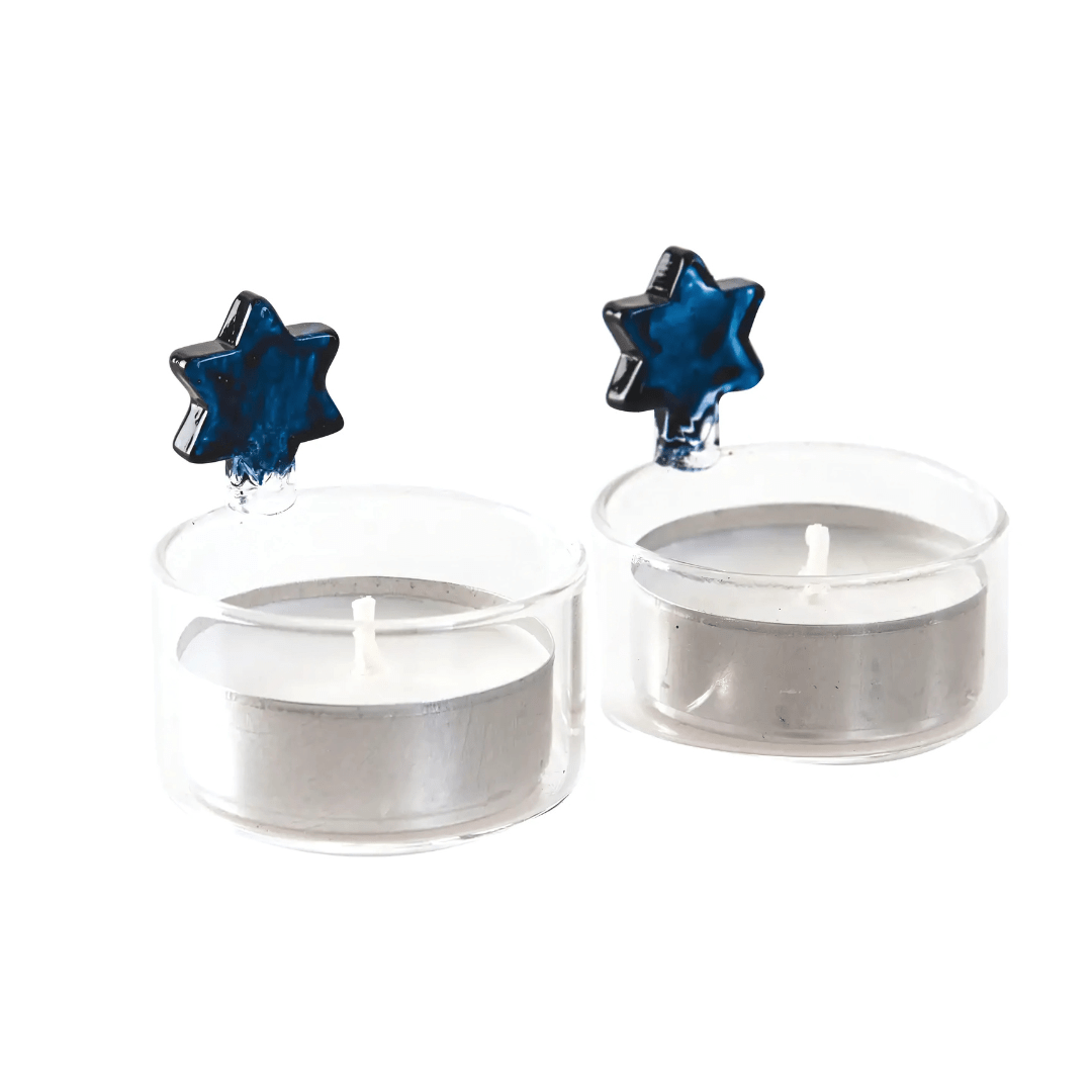 Aulica Candlesticks Star of David Tealight Candle Holders