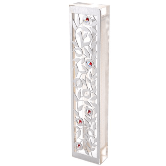 Shimmering Pomegranate Mezuzah