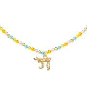 Susan Alexandra Necklaces Rainbow Crystal/18" Chai Necklace bu Susan Alexandra - Rainbow Crystal, 18" Chain