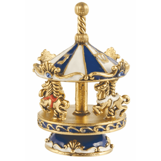 24k Gold-Plated Carousel Dreidel