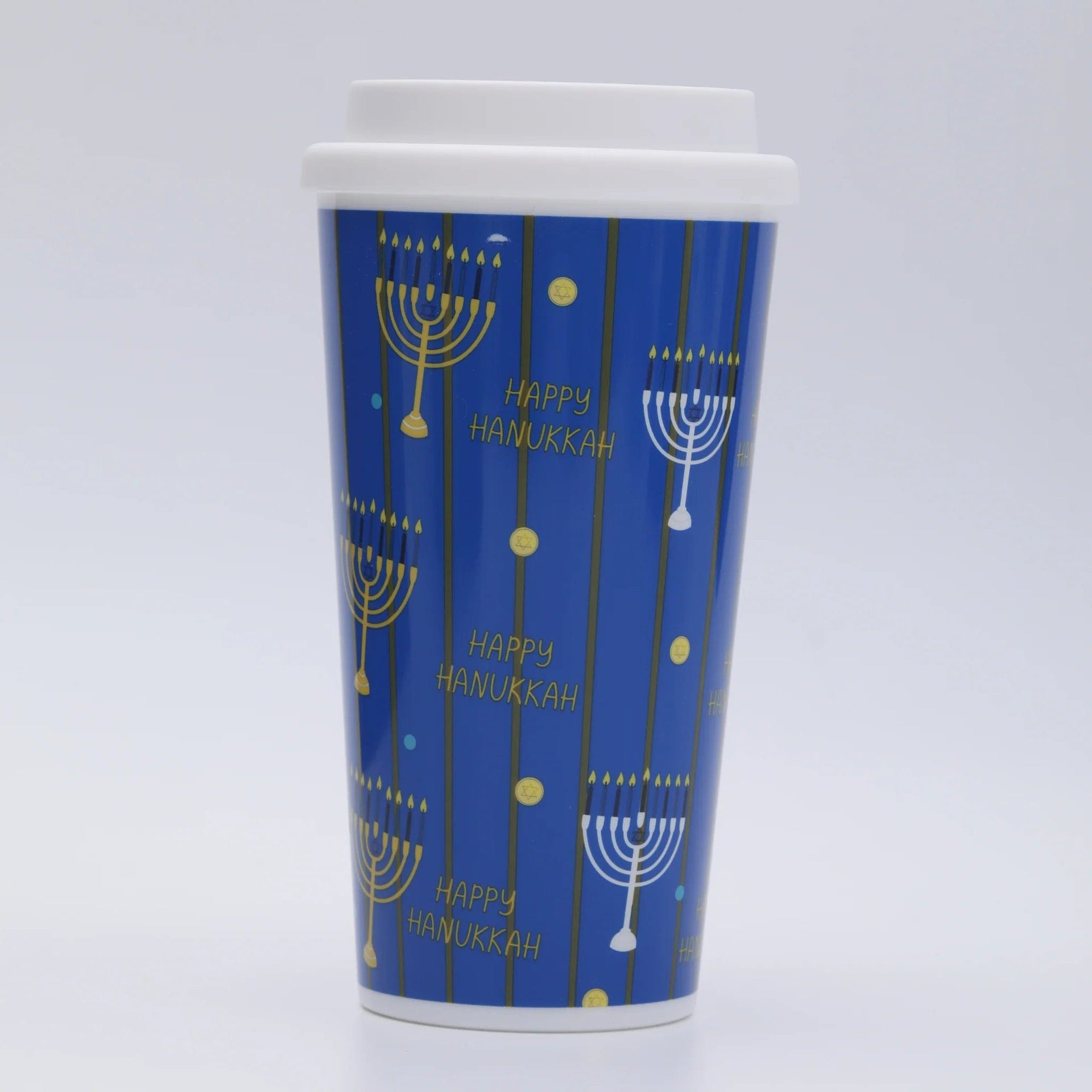 Hanukkah Superstore Mugs Hanukkups Hot and Cold Tumblers