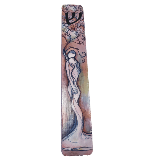 Love Tree Mezuzah by Anna Abramzon