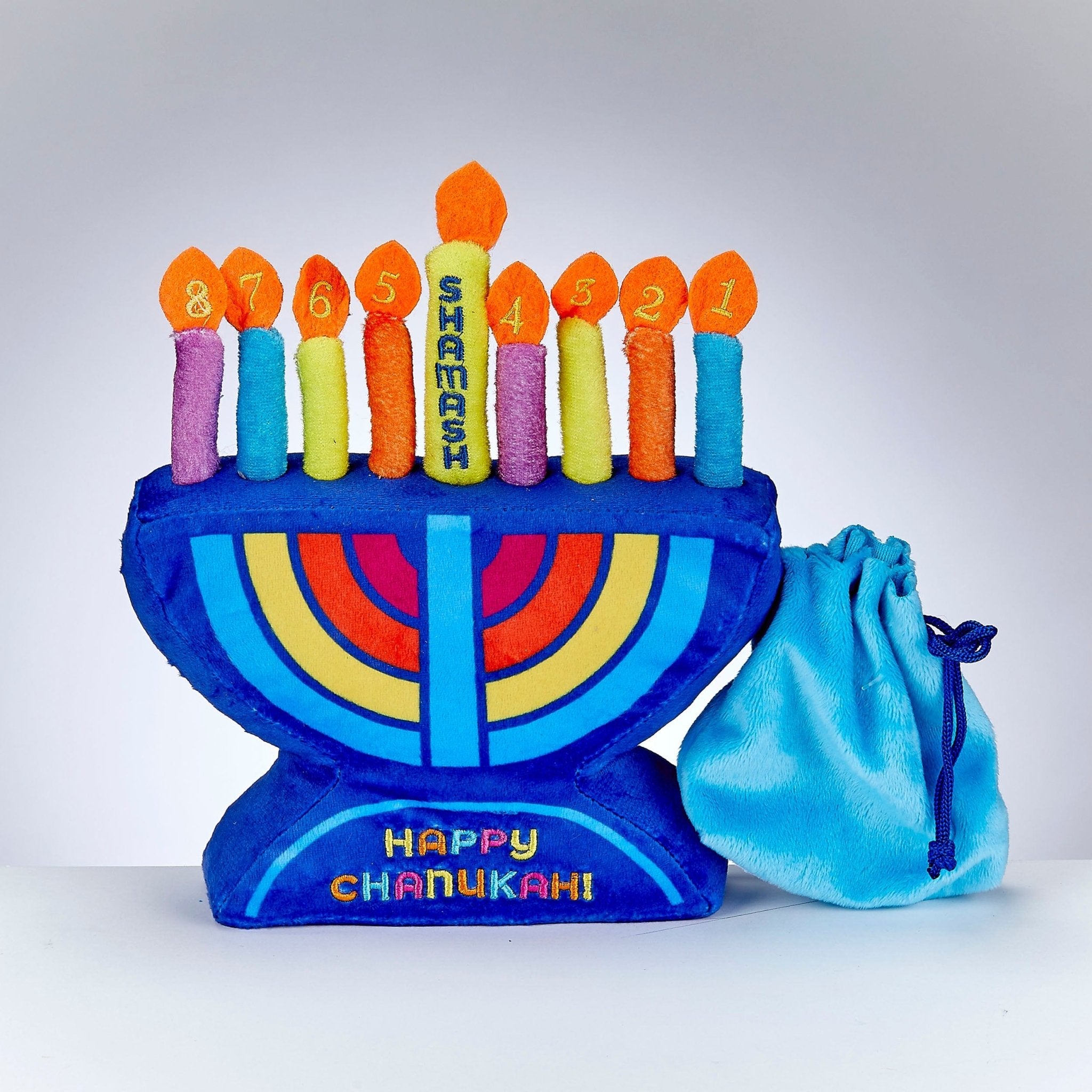 Plush Kids Menorah