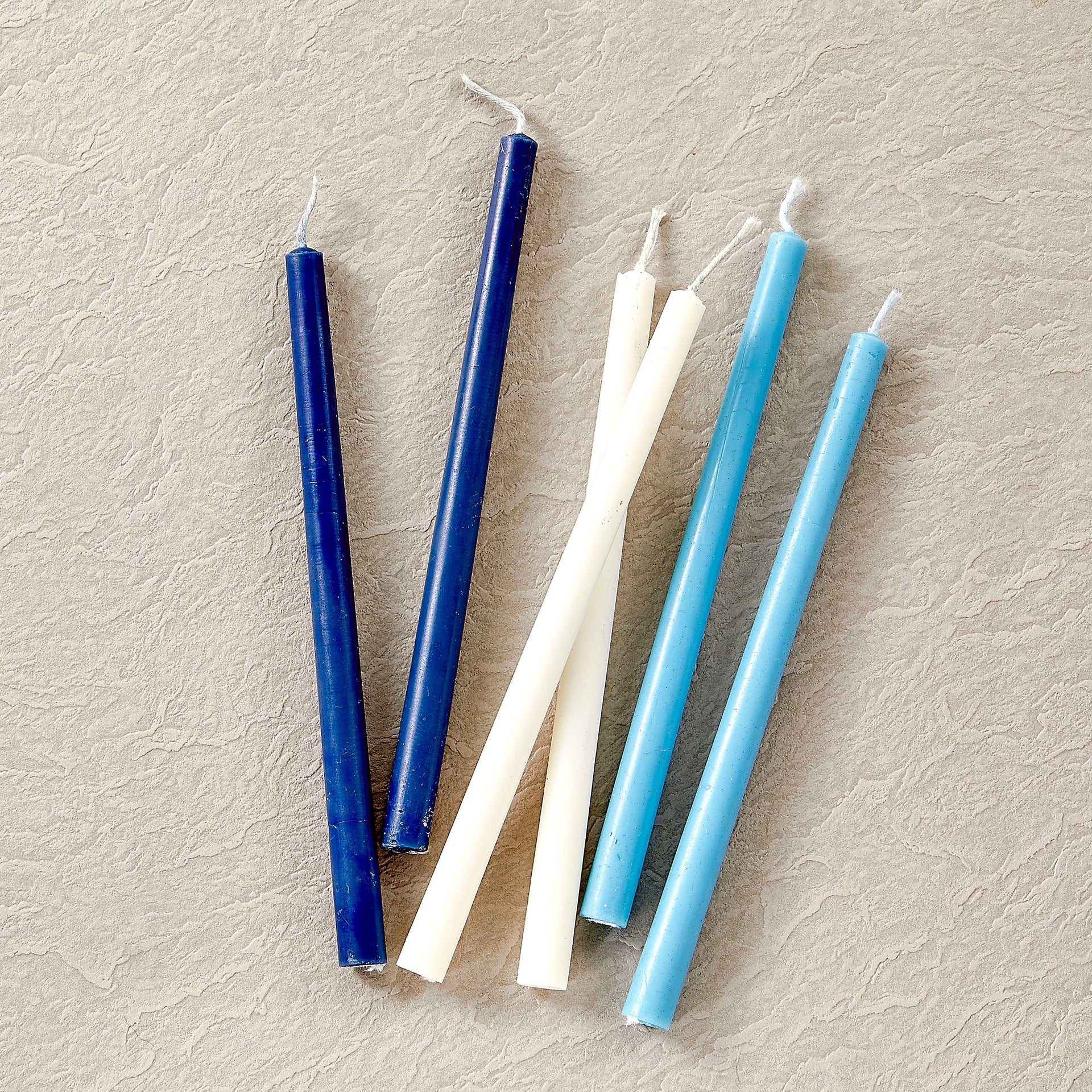 Rite Lite Hanukkah Candles Deluxe Hanukkah Candles - Blue and White