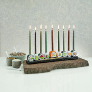 Rite Lite Menorahs Hand-Painted Sushi Menorah