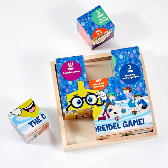 6-in-1 Hanukkah Wooden Puzzle