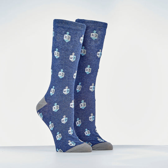 Dreidels Adult Crew Socks