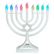 Rite Lite Menorahs LED Menorah With Multifunction Color Changing Lights