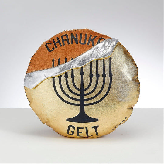 Chewdaica™ Hanukkah Gelt, Plush Dog Toy