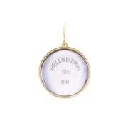 Mad Fine Necklaces No Chain Lavender Quartz Wellbutrin Necklace by Mad Fine - 14k Gold