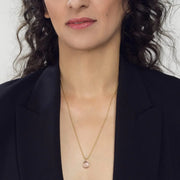 Mad Fine Necklaces Lavender Wellbutrin Pendant Necklace - 14k Yellow Gold