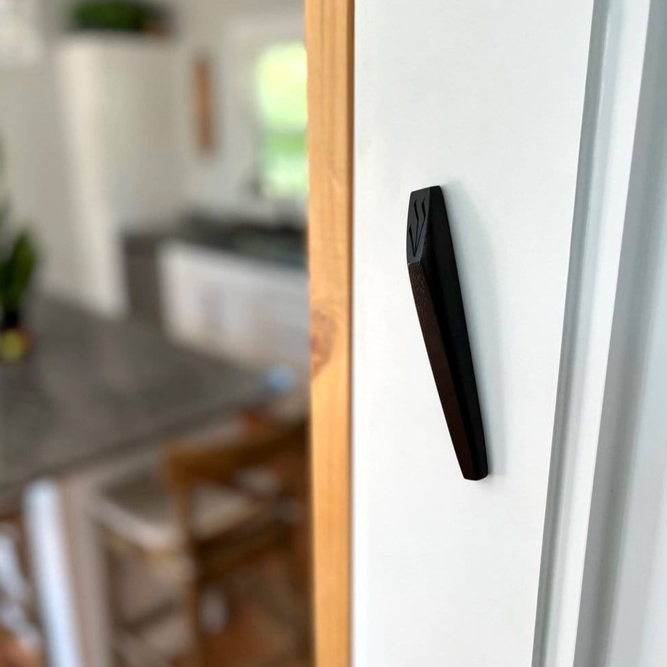 Windthrow Mezuzahs Evening Ember Mezuzah by Windthrow