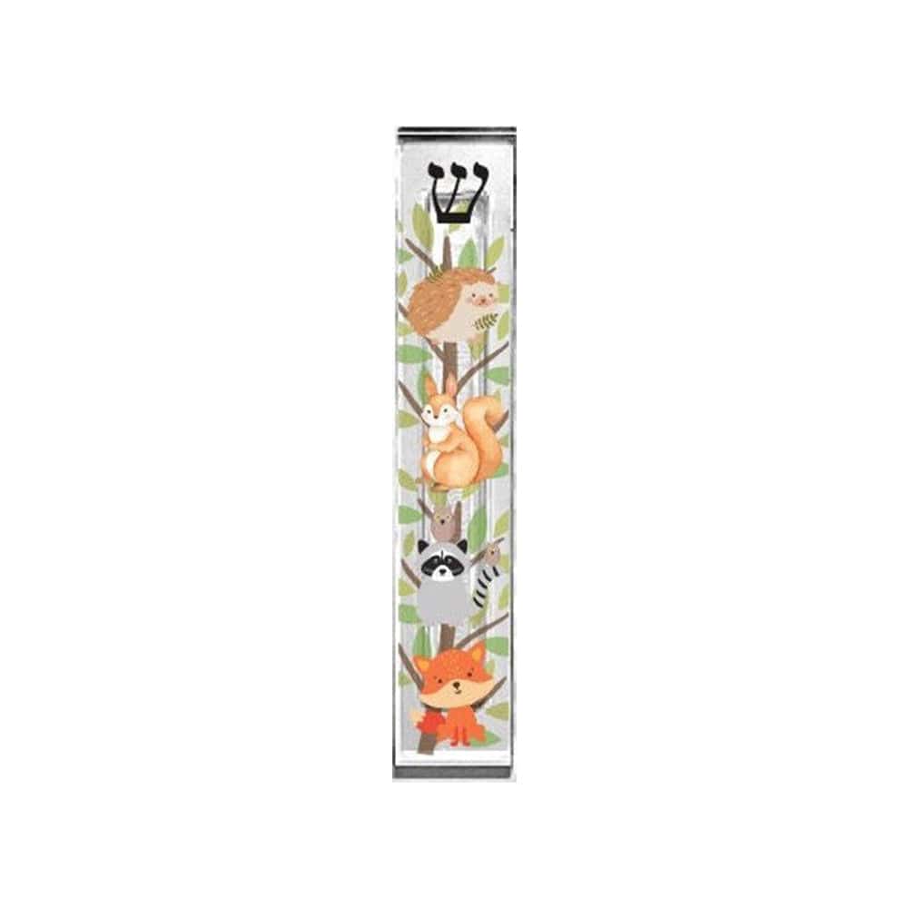 Florida-Funshine Mezuzahs Personalized Woodland Animals Mezuzah