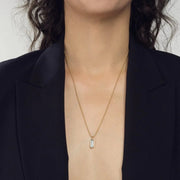 Mad Fine Necklaces Zoloft Pendant Necklace - 14k Yellow Gold