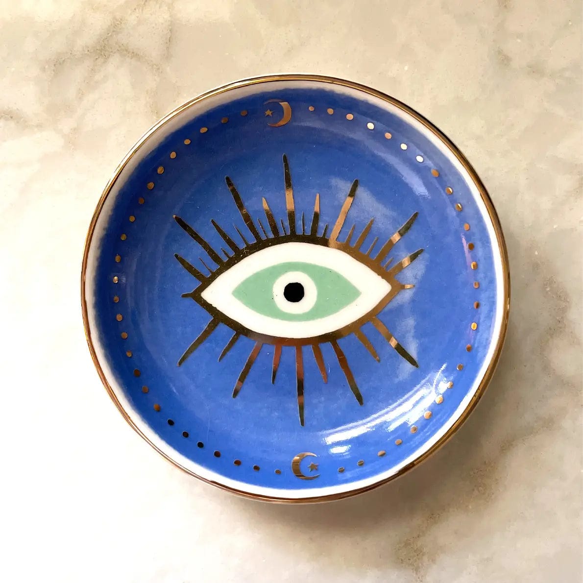 Idlewild Co. Trays Evil Eye Trinket Dish