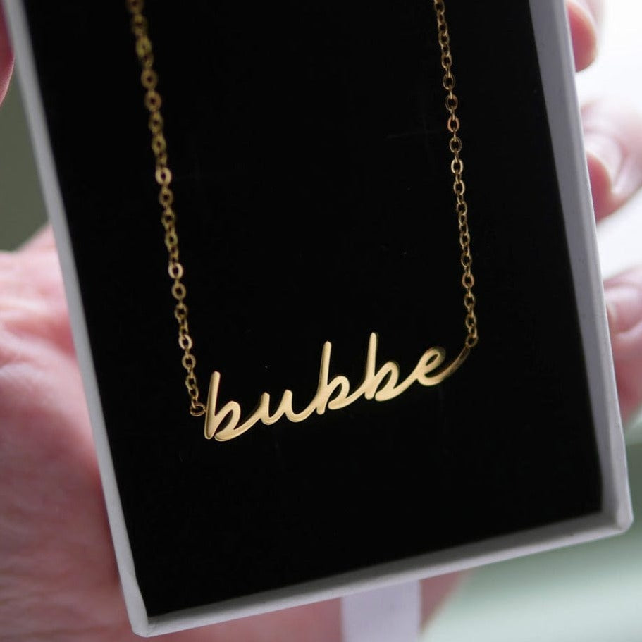 Mamaleh Necklaces The Mamaleh Bubbe Necklace - Gold