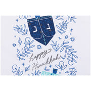 Danica Jubilee Tea Towels Metallic Dreidels Dishtowel