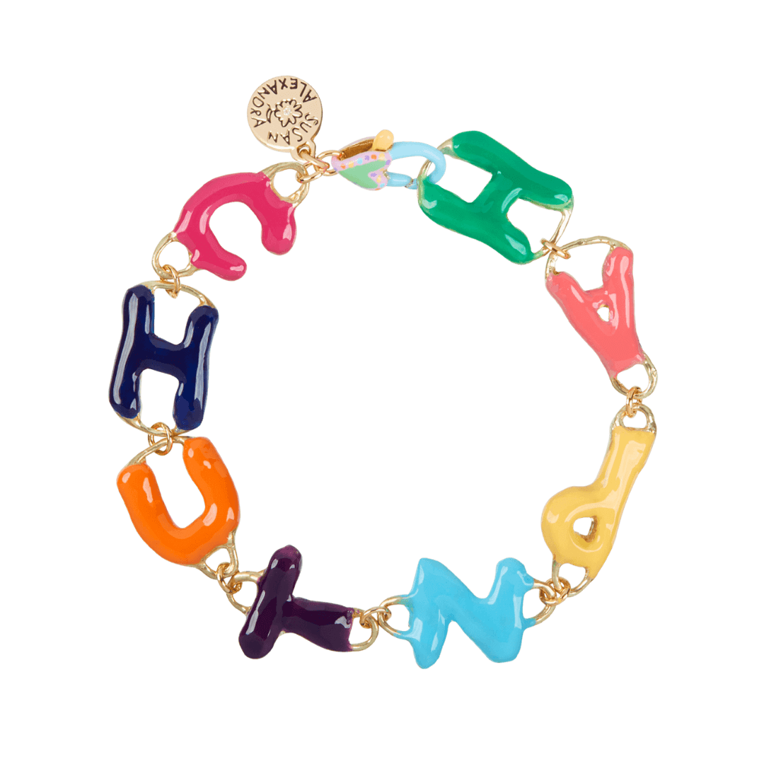 Rainbow Chutzpah Bracelet by Susan Alexandra