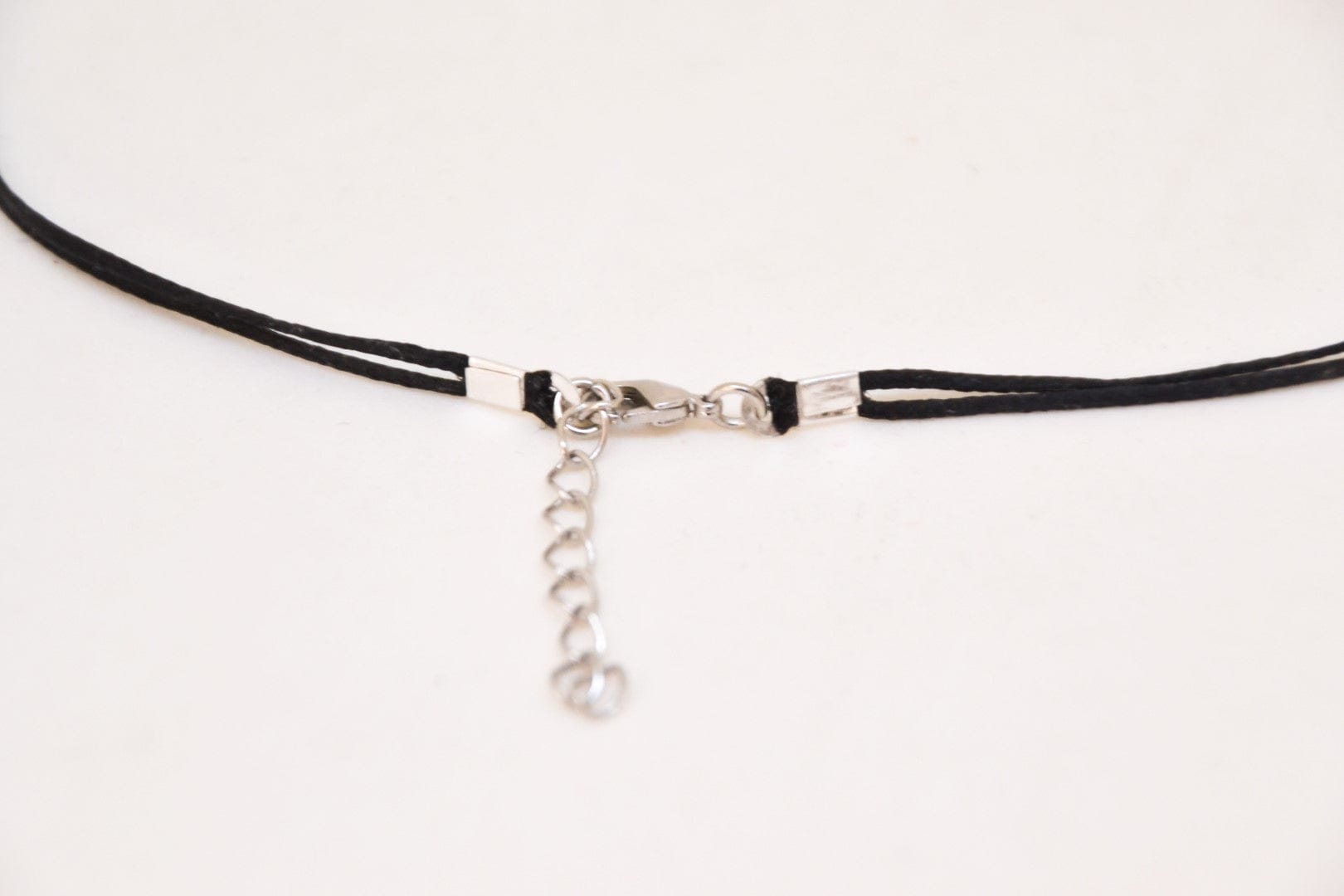 Shani and Adi Jewelry Necklaces Silver Magen David Necklace on Black Cord