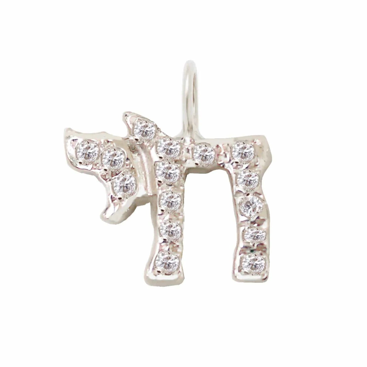 Elisa Solomon Necklaces 14k Gold Custom Hamsa Charm by Elisa Solomon - (Choice of Gem Stones) (Copy)