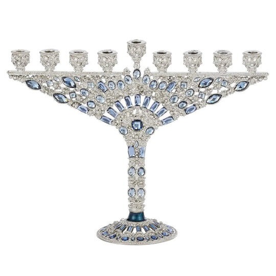 Devorah Menorah by Olivia Riegel - Silver