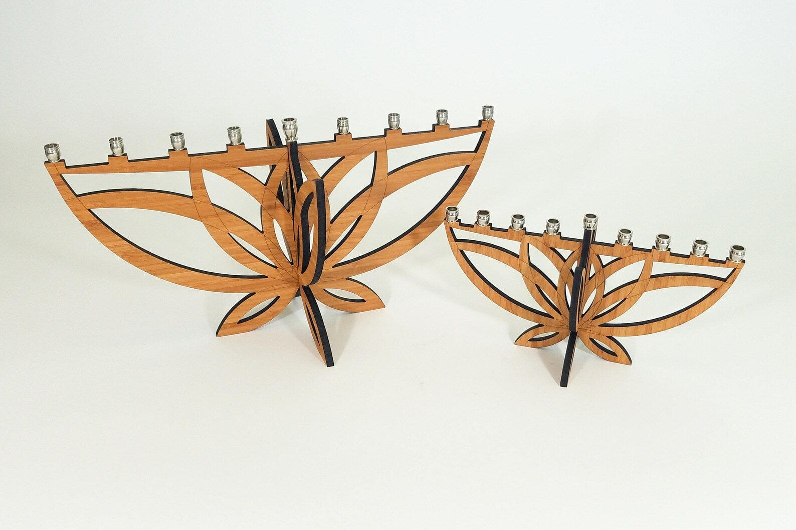 GioGio Design Menorahs Mini Lotus Flower Menorah