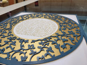 Sketch Blue Studio Paper Cuttings Women of Valor Multi-Layered Paper Art with Aishes Chayil Prayer by Sketch Blue Studio