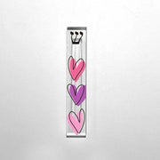 Florida-Funshine Mezuzahs Personalized Acrylic Hearts Mezuzah