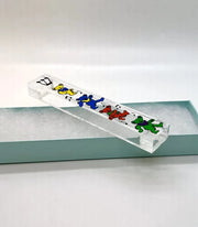 Florida-Funshine Mezuzahs Acrylic Dancing Bears Mezuzah