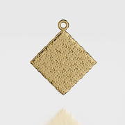 Banana Menorah Necklaces 14K Gold Matzah Charm Necklace - (14K Gold, Gold Vermeil or Sterling Silver)