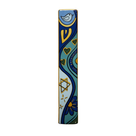 Song of Shalom Ceramic Mezuzah