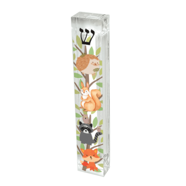 Florida-Funshine Mezuzahs Personalized Woodland Animals Mezuzah