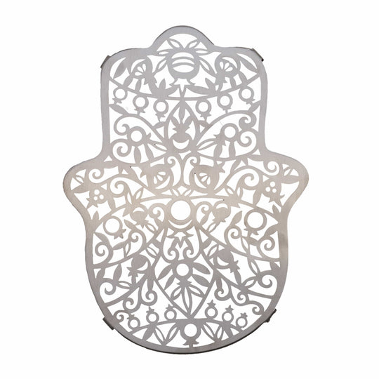 Hamsa Laser Cut Trivet by Yair Emanuel