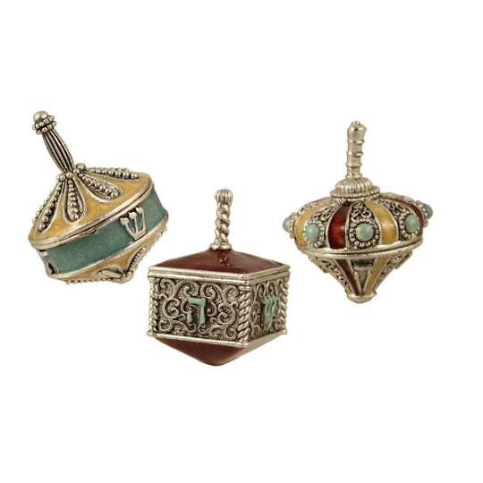 Miniature Dreidels - Set of 3