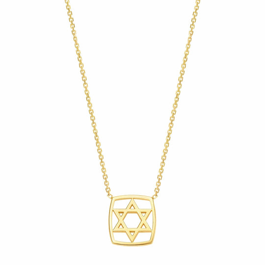 The Ahava Magen David Necklace by LeahJessica Jewelry