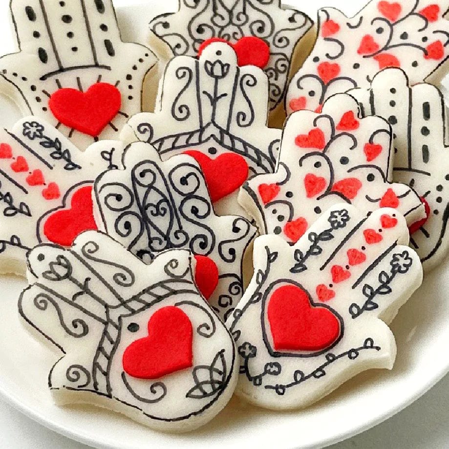 Marzipops Food Marzipan Hamsa Love Collection