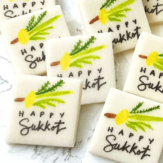 Marzipops Food Marzipan Happy Sukkot Placecards