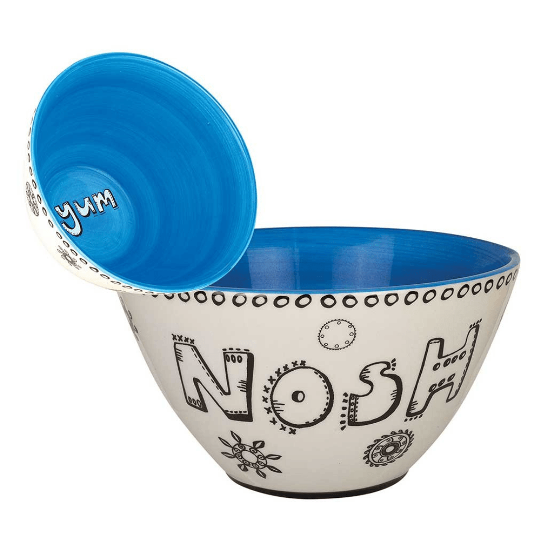 Aviv Judaica Serving Pieces Nosh Bowl