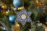 Adara Rituals Ornaments Default Beaded Star of David Ornament