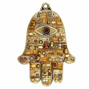 Michal Golan Wall Hamsas Citrine Wall Hamsa by Michal Golan