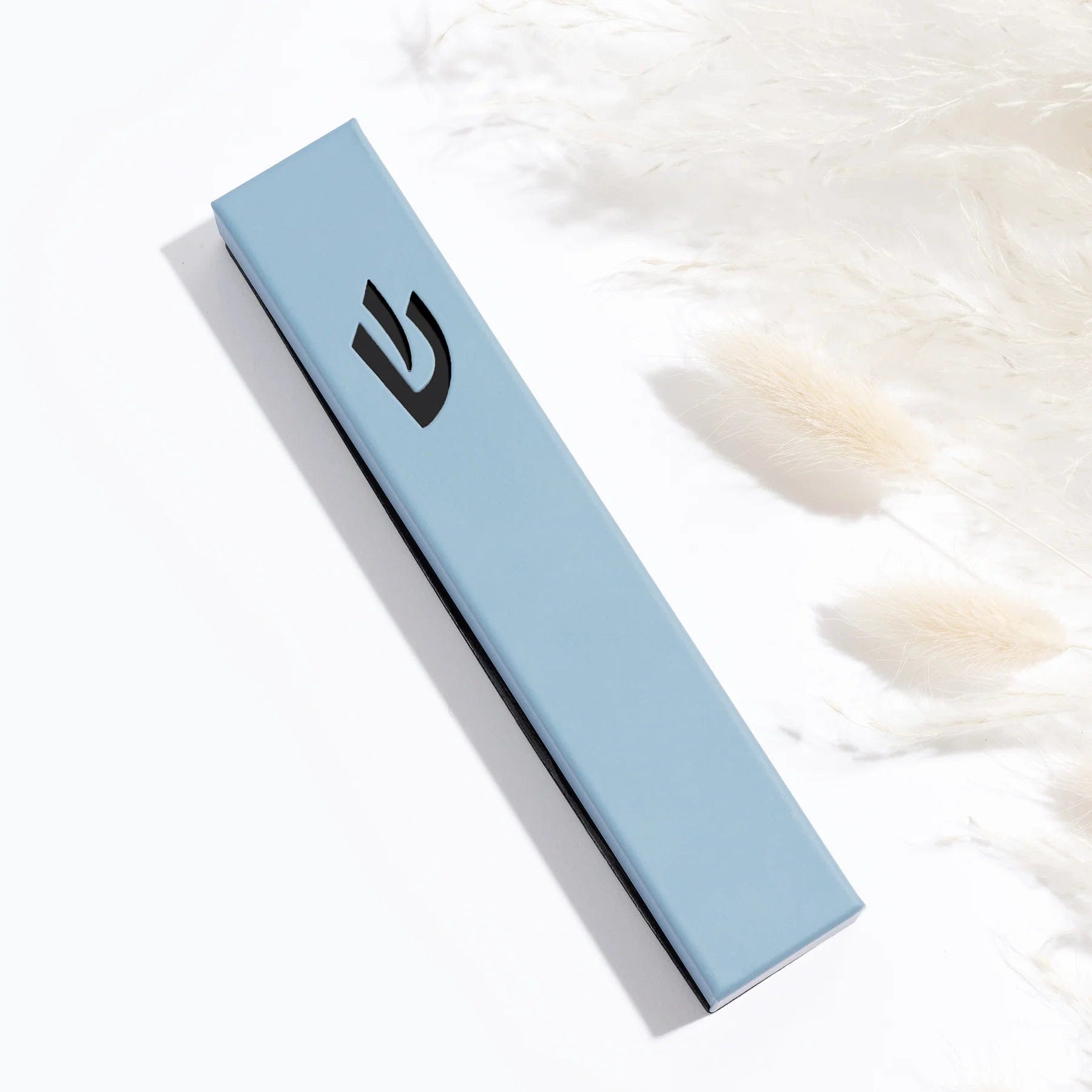 SURI Mezuzahs Cornflower Blue Sweetheart Mezuzah Case