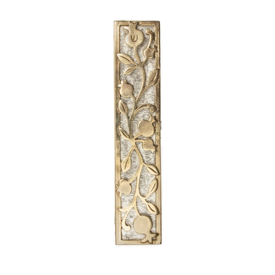 Two-Tone Pomegranate Mezuzah