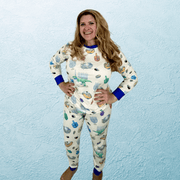 Amy Kritzer Becker Pajamas Hanukkah Light and Latkes Women's Pajamas - (Sizes S - 4XL)